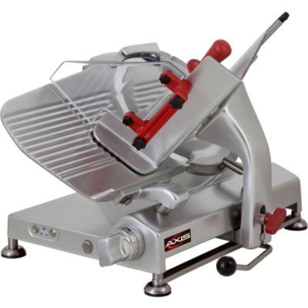 Mvp Group Axis - Meat Slicer, 13" Blade, Manual, Gear Driven, Noiseless Operation, 120V AX-S13G